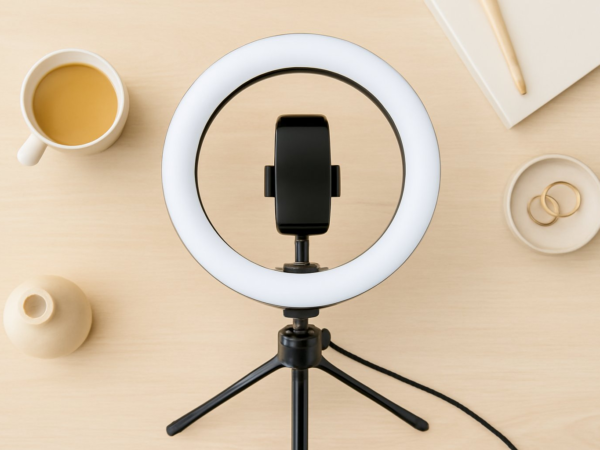 4 Foto Studio Blogger Arbeitsplatz Ideen Schritt für Schritt