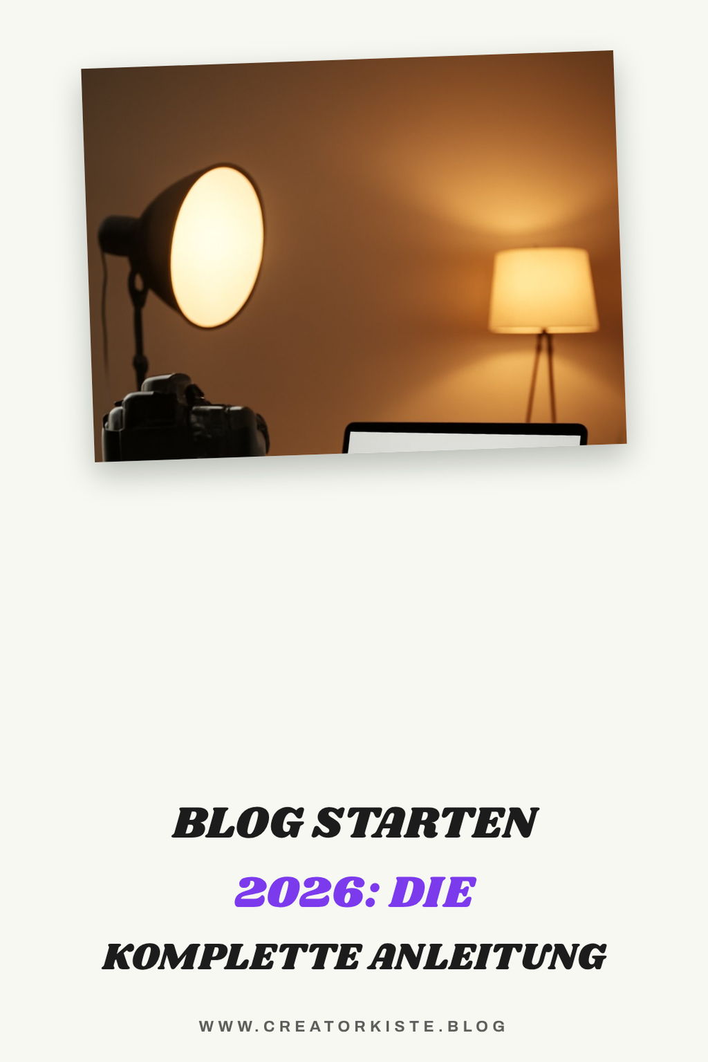Blog starten 2026: Die komplette Anleitung für Anfänger