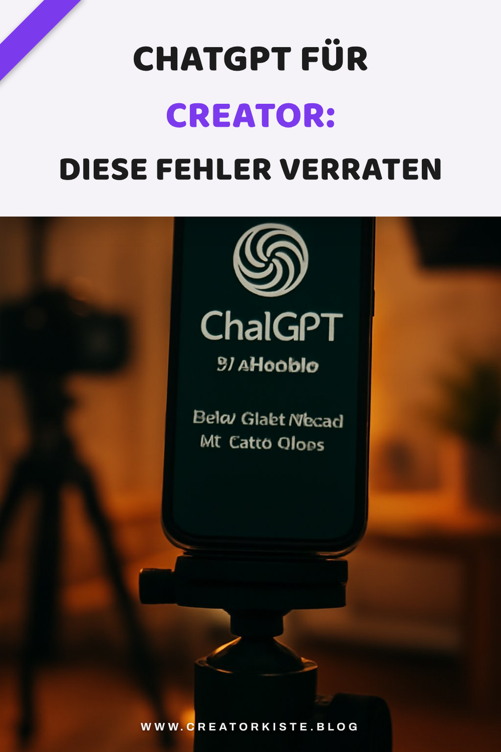 ChatGPT für Creator: Diese Fehler verraten KI-Texte sofort — Problem-Szenario