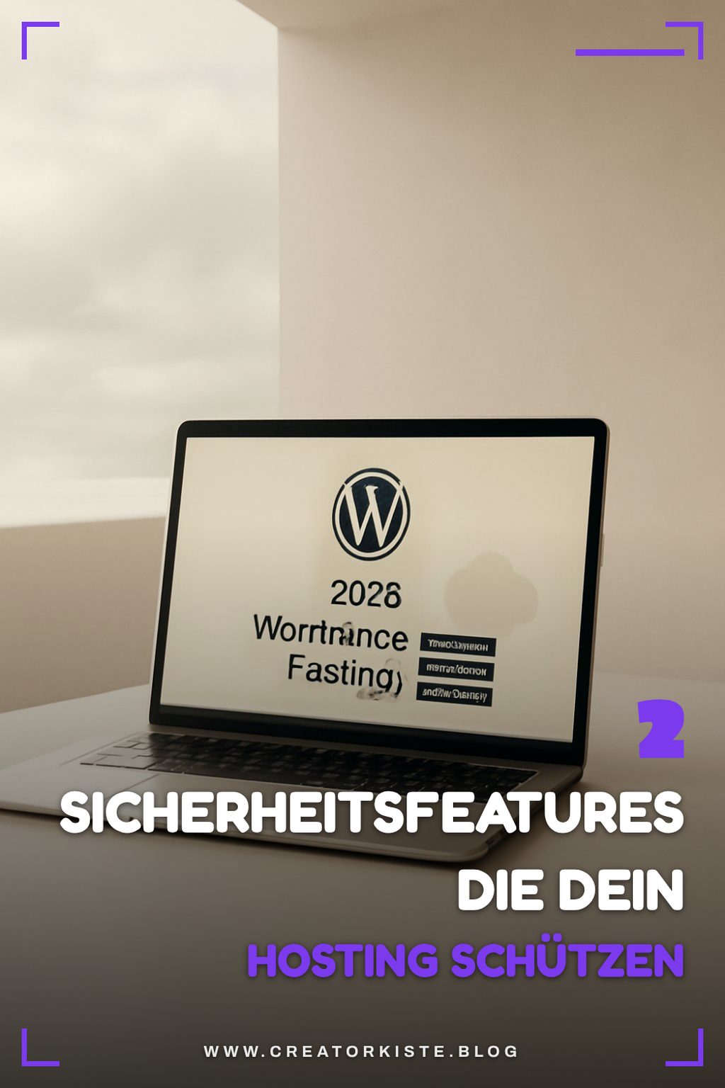 Sicherheitsfeatures für WordPress-Hosting