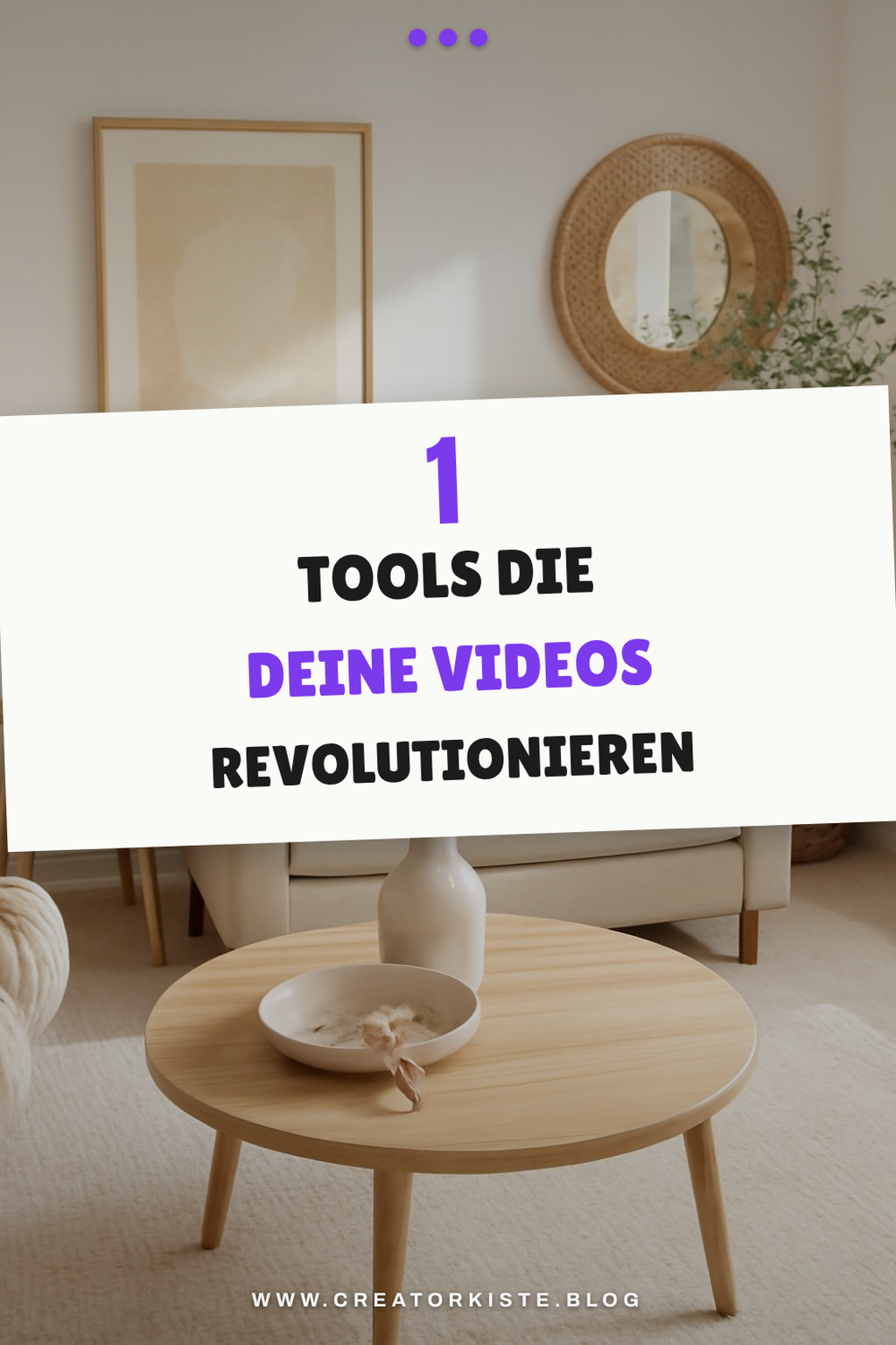 Zusätzliche Tipps, die noch reinpassen