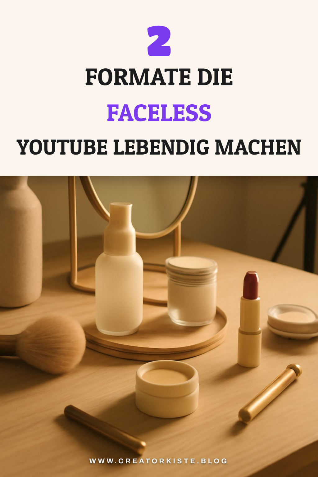 Kreative Videoformate für Faceless YouTube