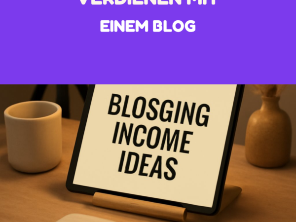 Geld verdienen mit einem Blog: So legst du richtig los