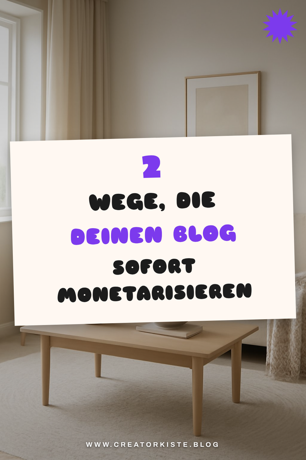 So monetarisierst du deinen Blog in 5 einfachen Schritten