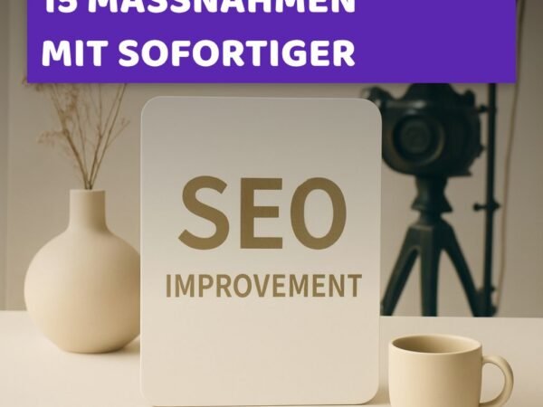 Google-Ranking verbessern: 15 Maßnahmen mit sofortiger Wirkung