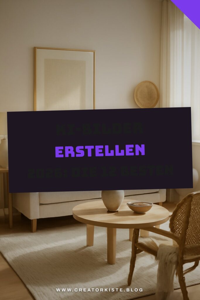 KI-Bilder erstellen 2026: Die 12 besten Tools im Vergleich