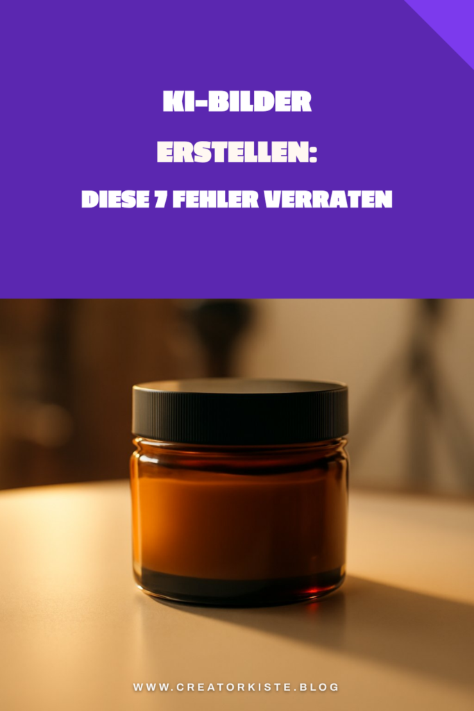 KI-Bilder erstellen: Diese 7 Fehler verraten dich sofort