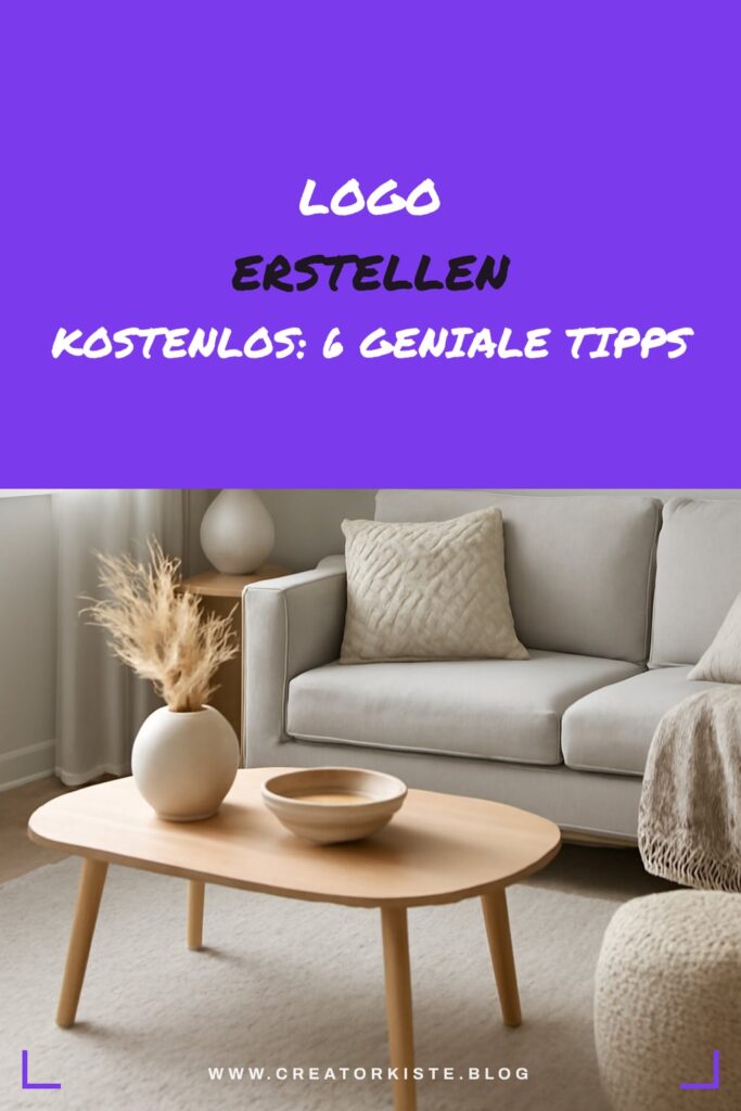 Logo erstellen kostenlos: 6 geniale Tipps, die sofort wirken