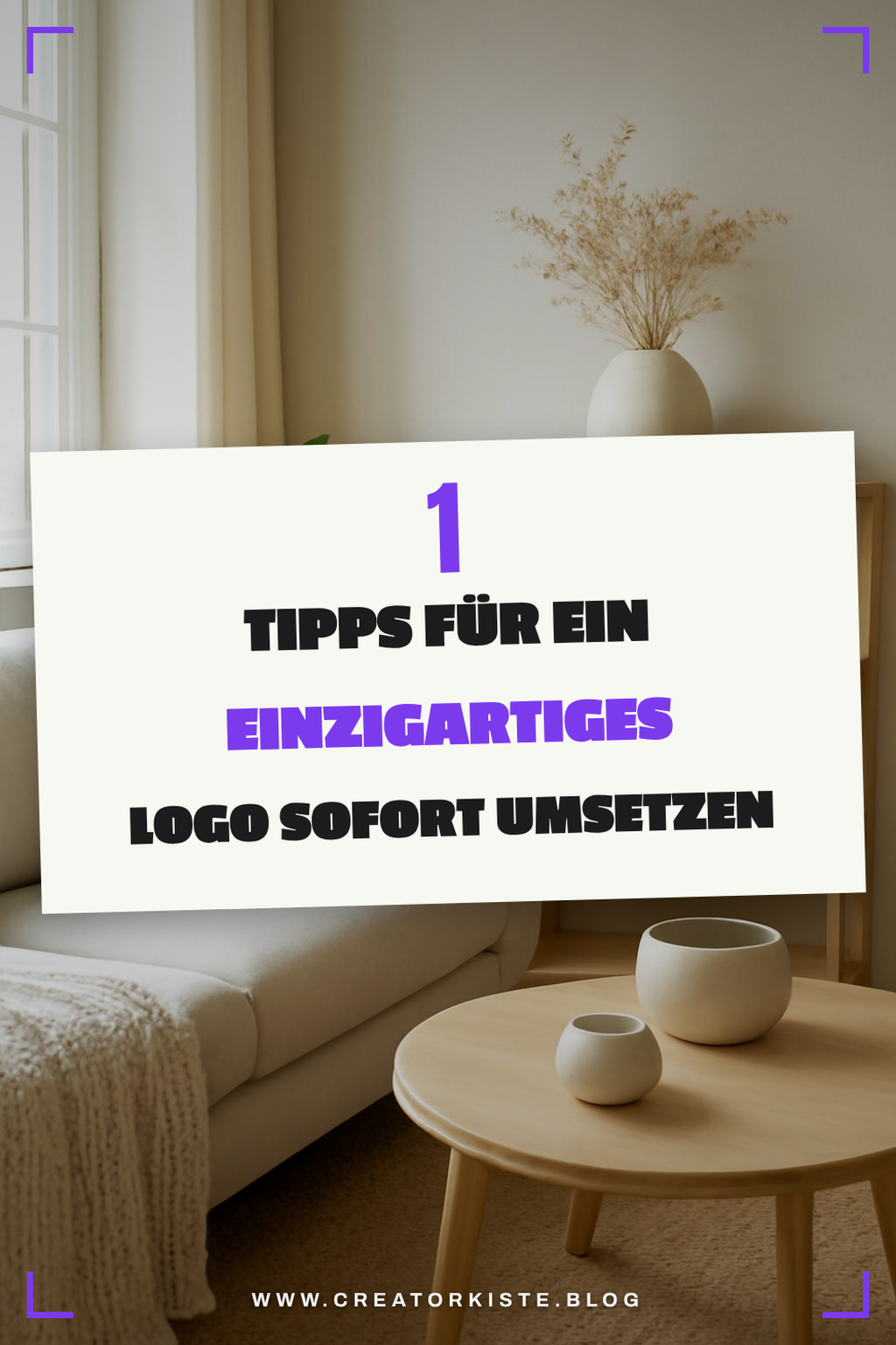 Tipps für ein einzigartiges Logo-Design