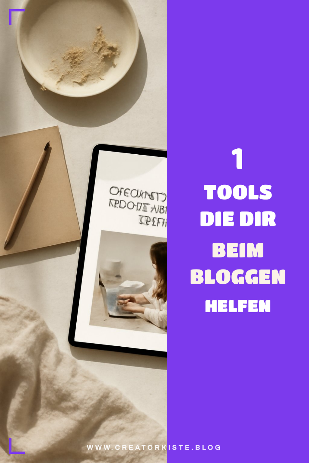 Diese 3 Tools unterstützen dich beim Bloggen