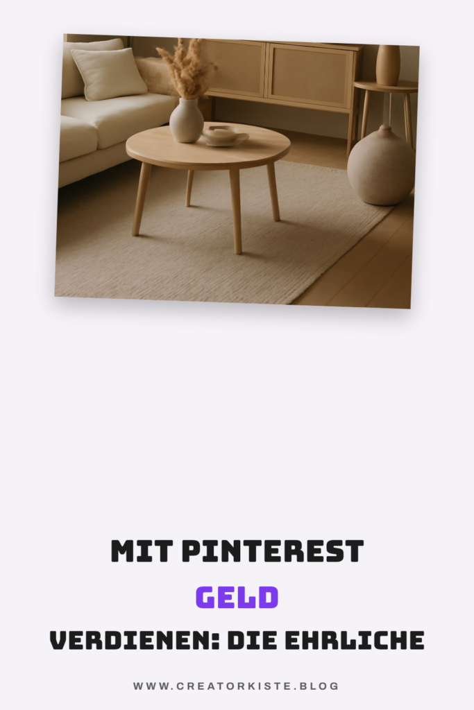 Mit Pinterest Geld verdienen: Die ehrliche Strategie