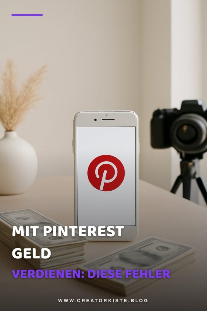 Mit Pinterest Geld verdienen: Diese Fehler kosten Klicks