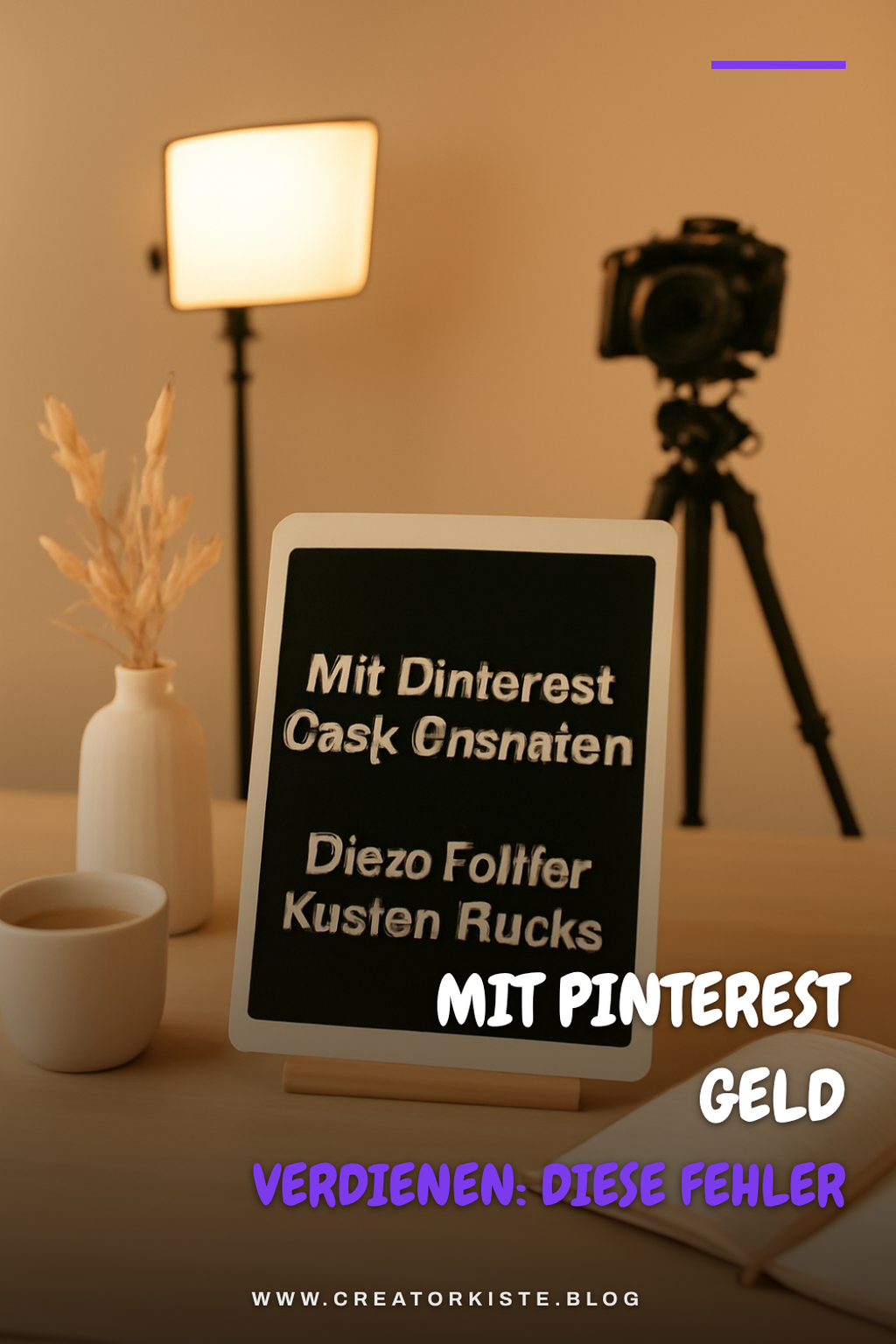 Mit Pinterest Geld verdienen: Diese Fehler kosten Klicks — Problem-Szenario