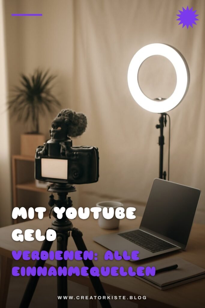 Mit YouTube Geld verdienen: Alle Einnahmequellen erklärt