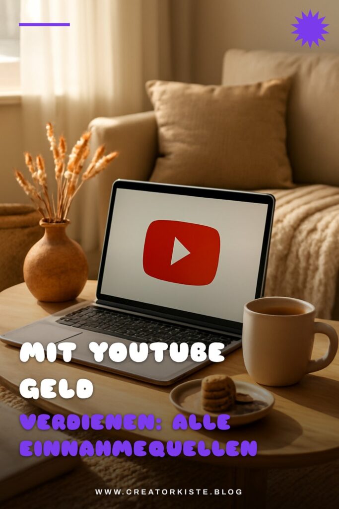 Mit YouTube Geld verdienen: Alle Einnahmequellen erklärt