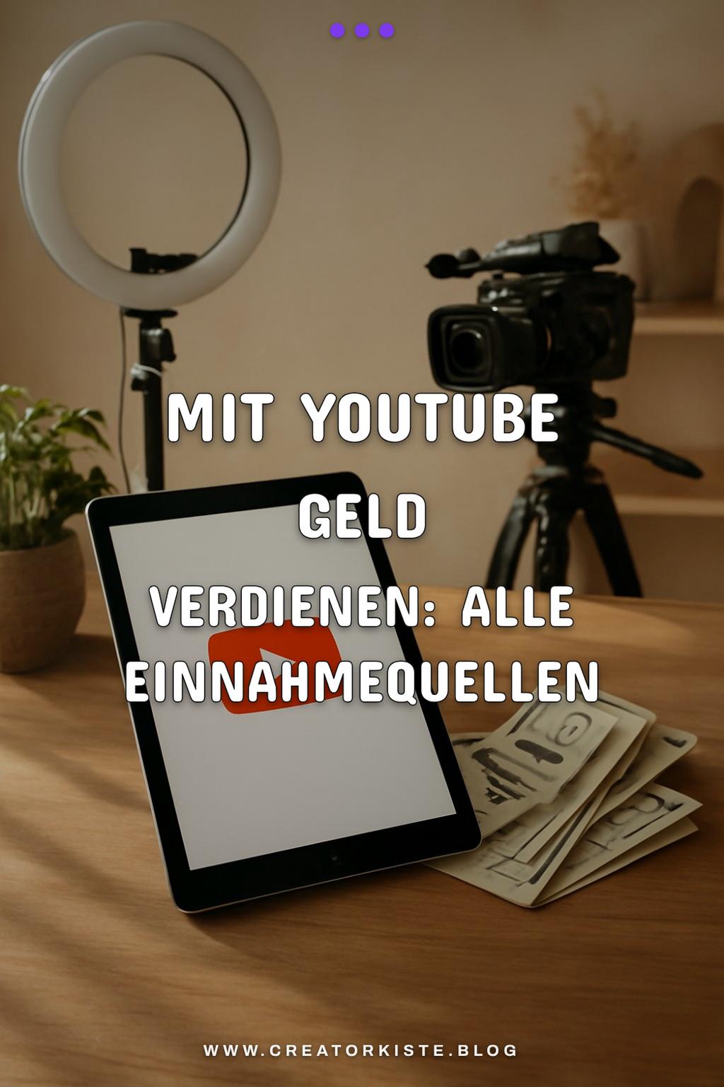 Mit YouTube Geld verdienen: Alle Einnahmequellen erklärt — Trend-Beispiel