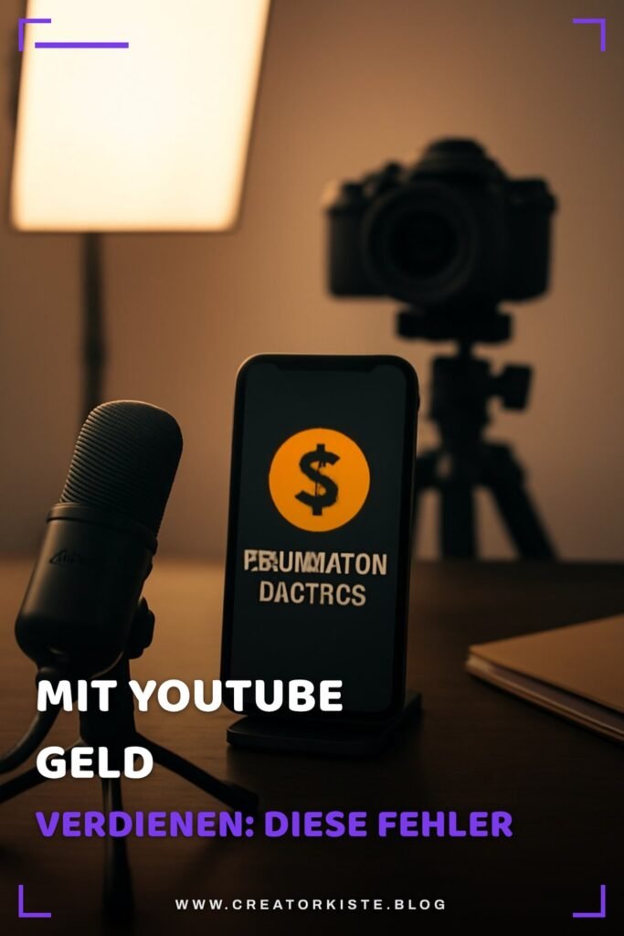 Mit YouTube Geld verdienen: Diese Fehler kosten Einnahmen