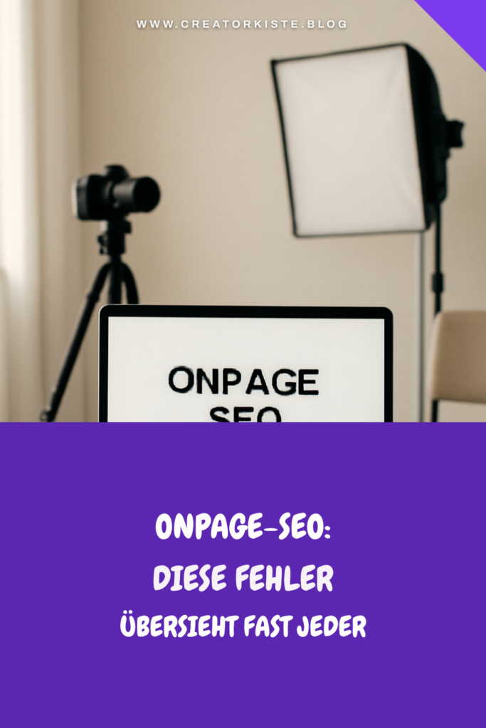 OnPage-SEO: Diese Fehler übersieht fast jeder