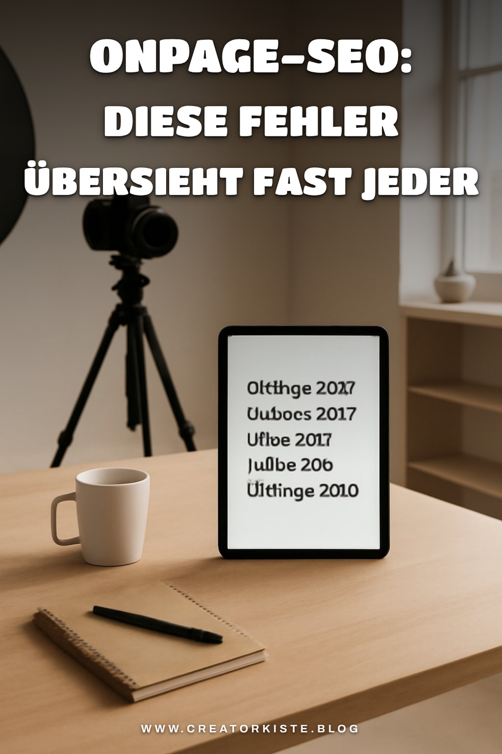 OnPage-SEO: Diese Fehler übersieht fast jeder — Problem-Szenario