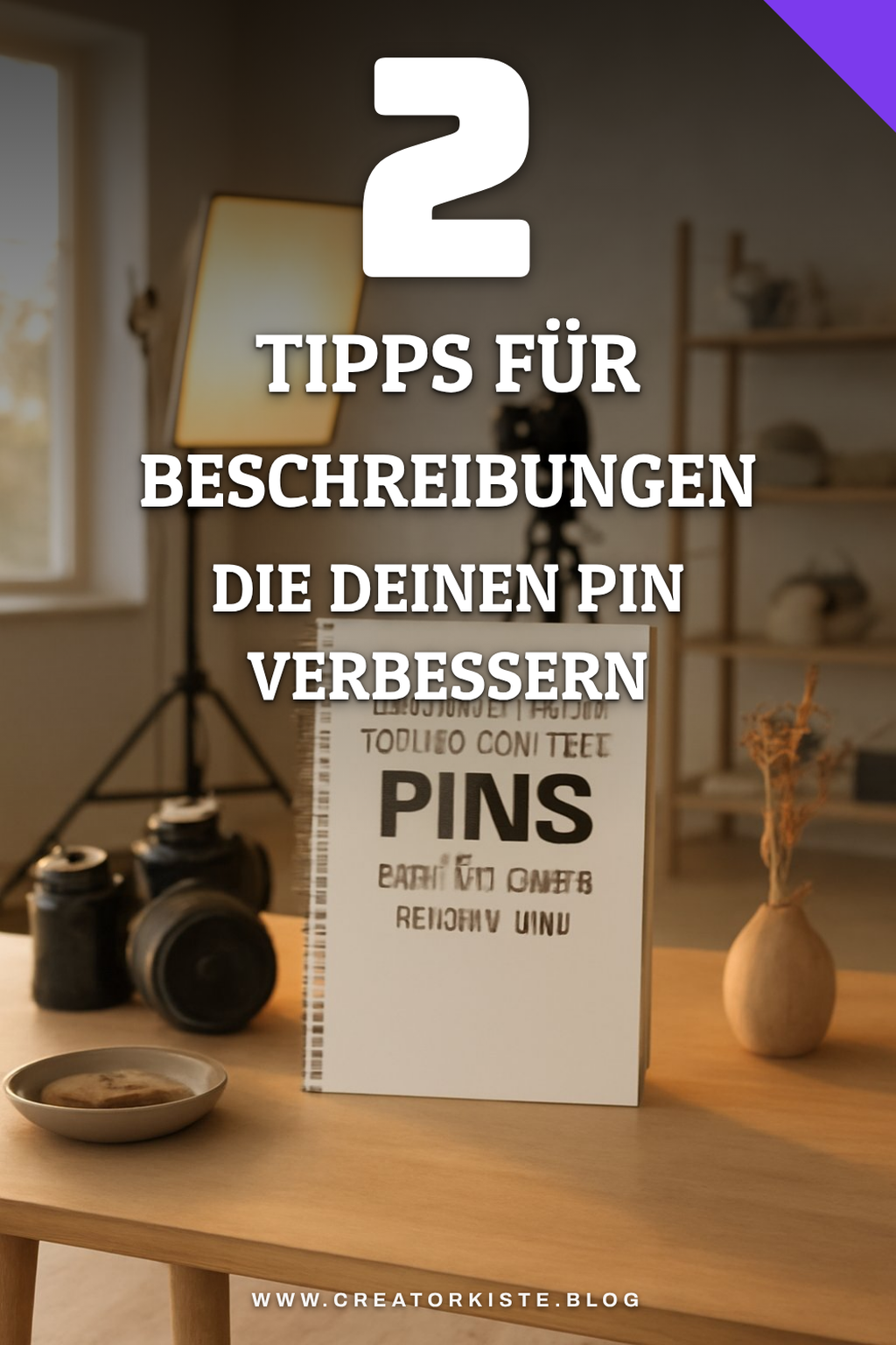 Tipps zur Beschreibung deines Pins