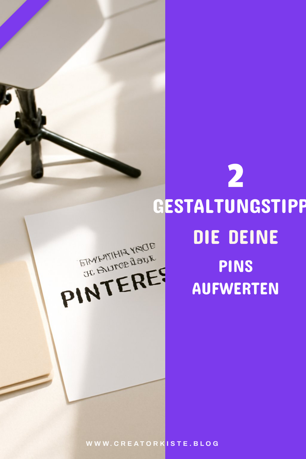 Tipps zur Pin-Gestaltung