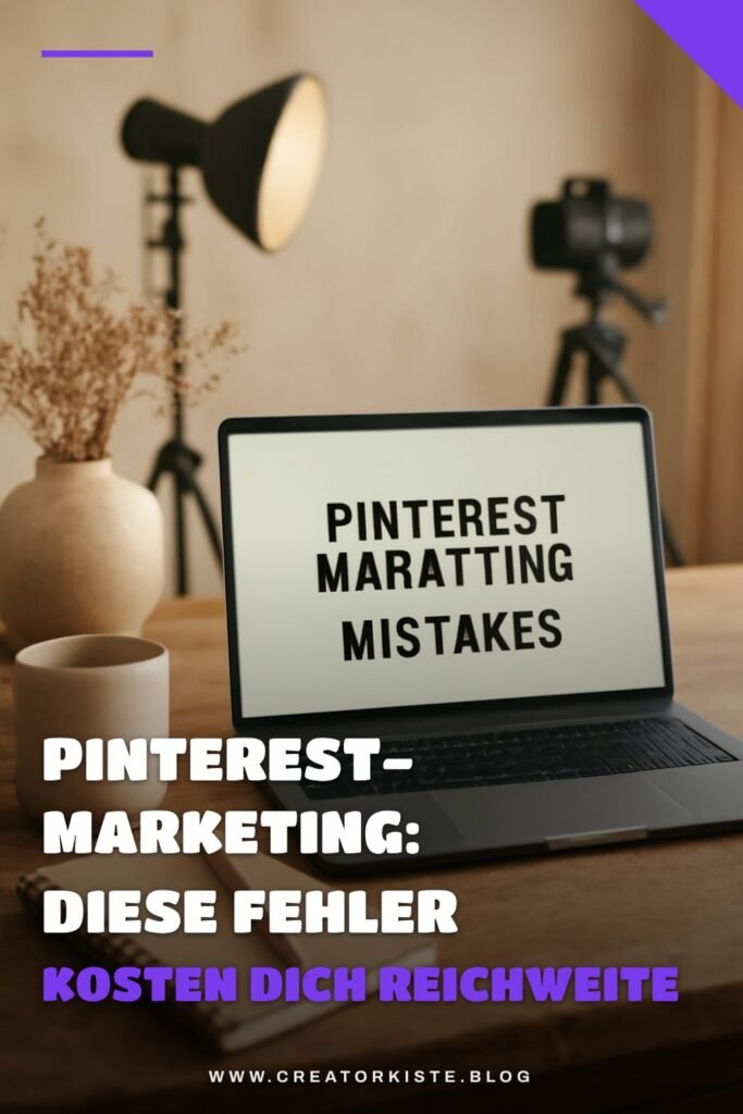 Pinterest-Marketing: Diese Fehler kosten dich Reichweite