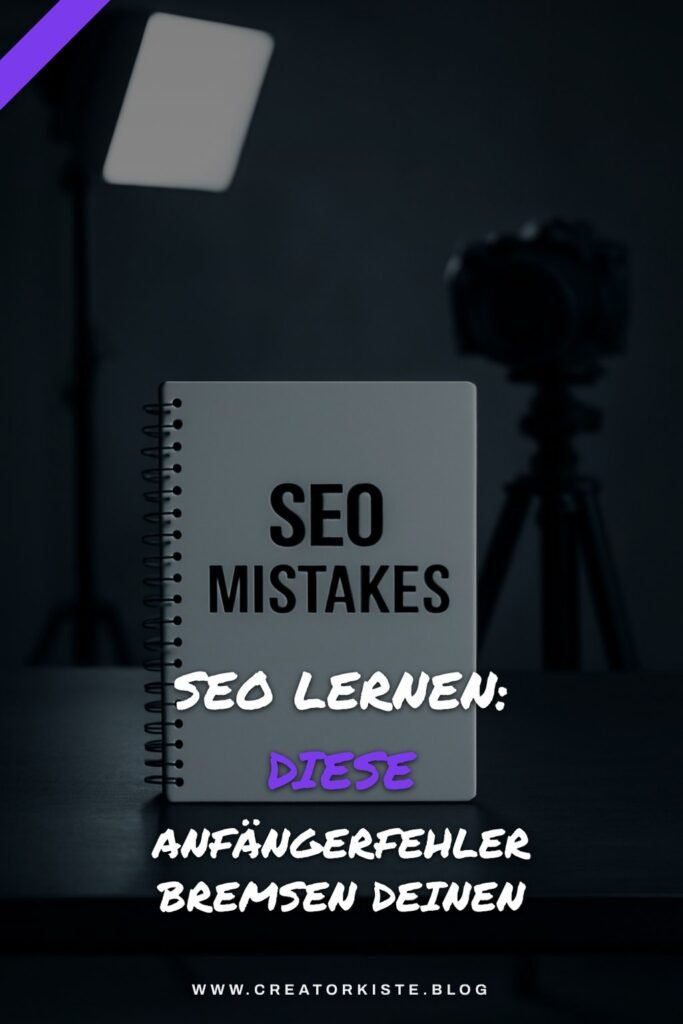 SEO lernen: Diese Anfängerfehler bremsen deinen Erfolg