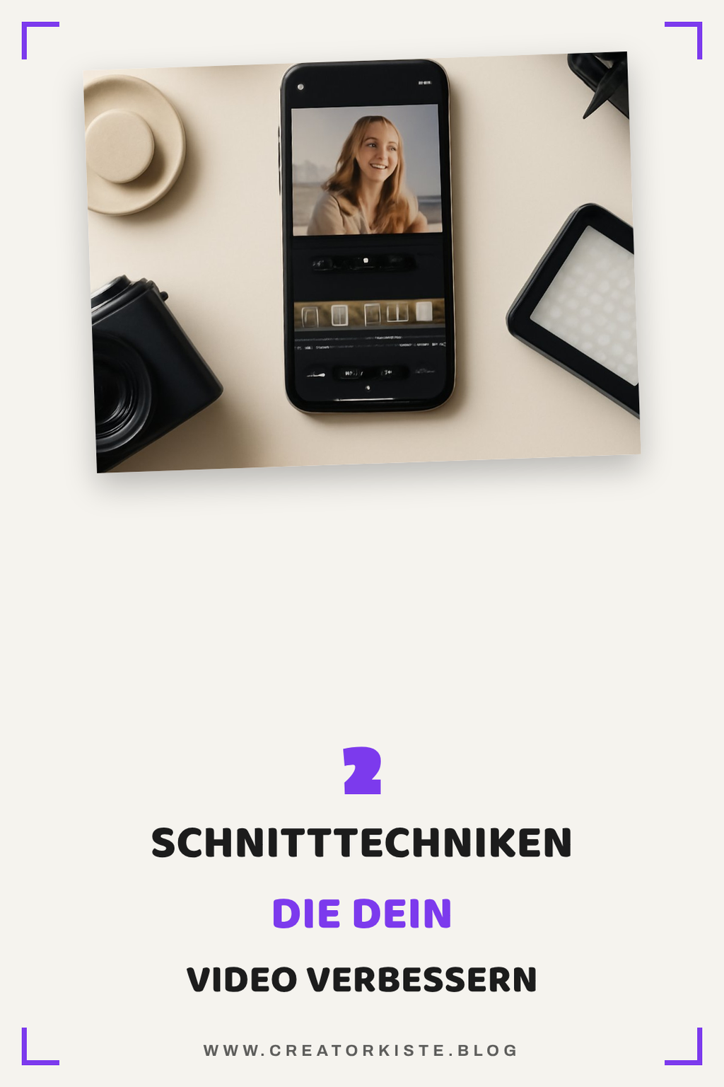 Effektive Schnitttechniken für Videos
