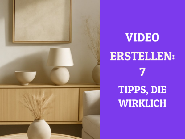 Video erstellen: 7 Tipps, die wirklich funktionieren