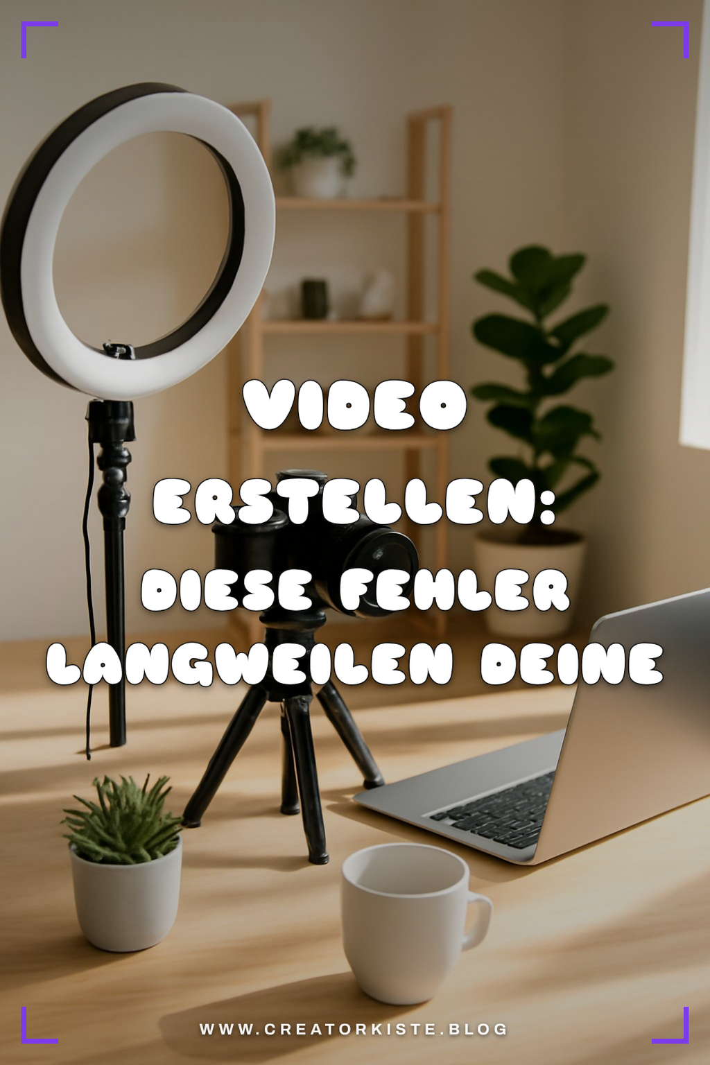 Video erstellen: Diese Fehler langweilen deine Zuschauer — Problem-Szenario
