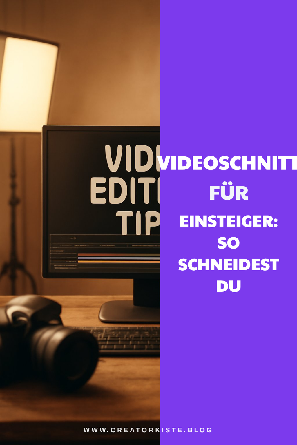 Videoschnitt für Einsteiger: So schneidest du dein erstes Video