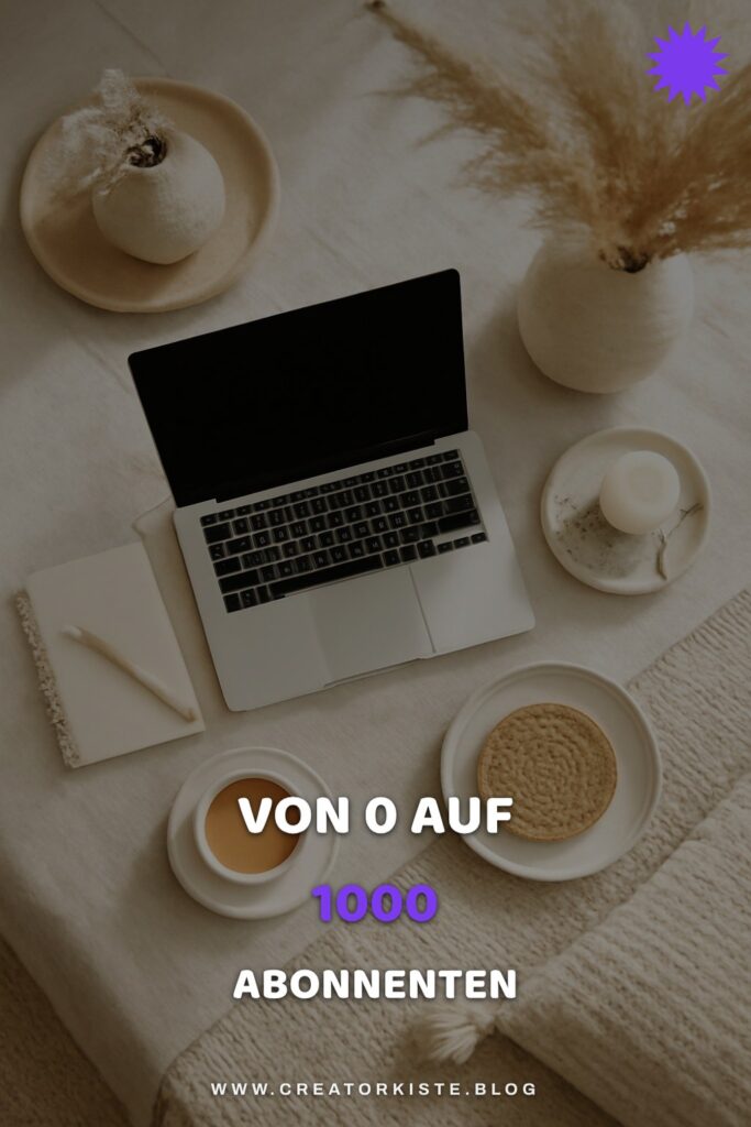 Von 0 auf 1000 Abonnenten: Die ehrliche Strategie
