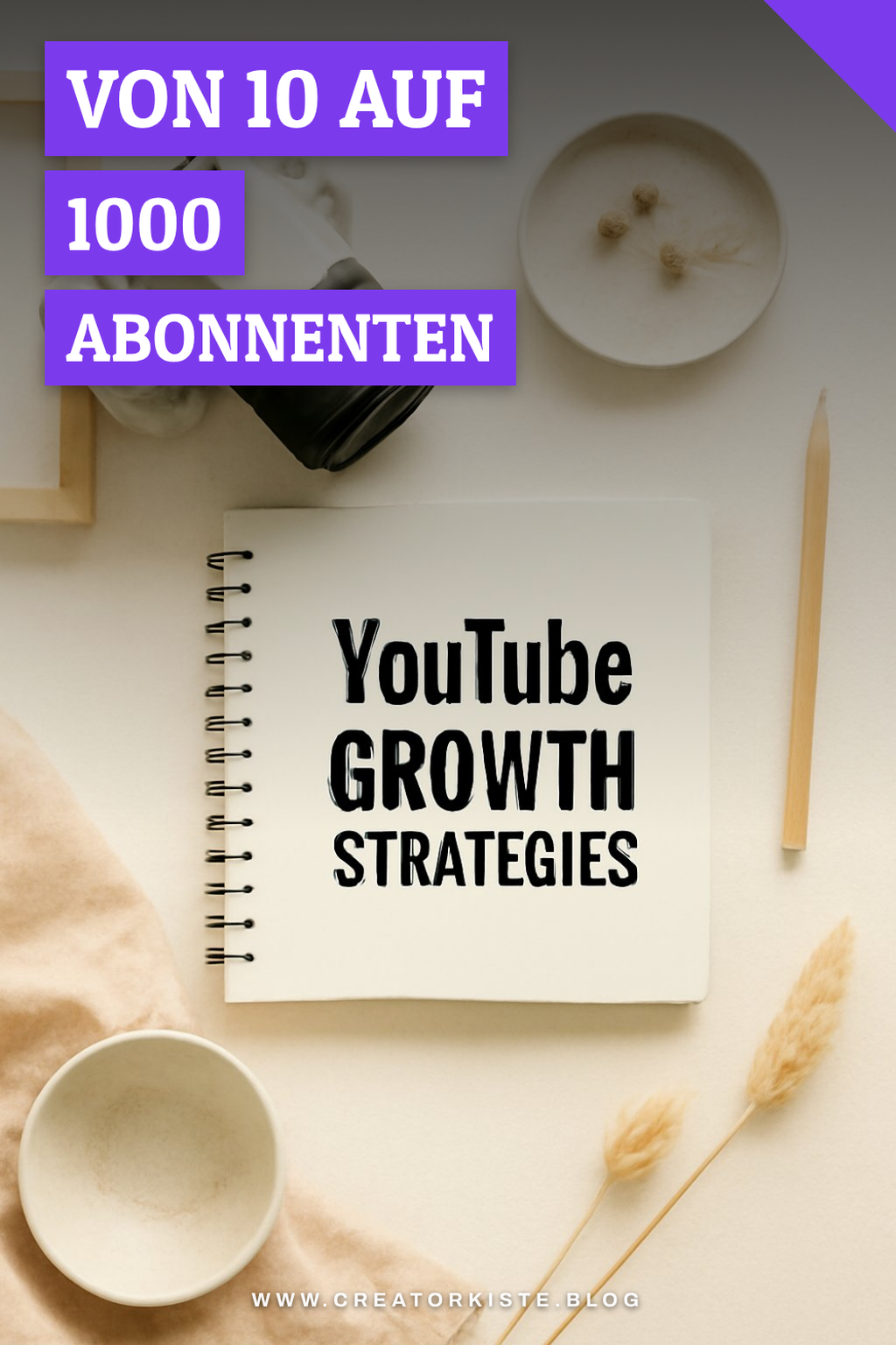 Von 10 auf 1000 Abonnenten: Die ehrliche Strategie