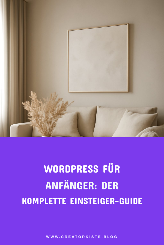 WordPress für Anfänger: Der komplette Einsteiger-Guide 2026