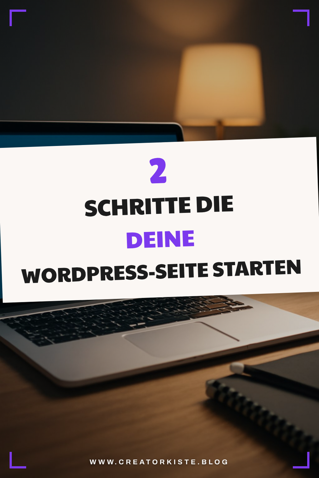 So startest du deine WordPress-Seite in 5 einfachen Schritten