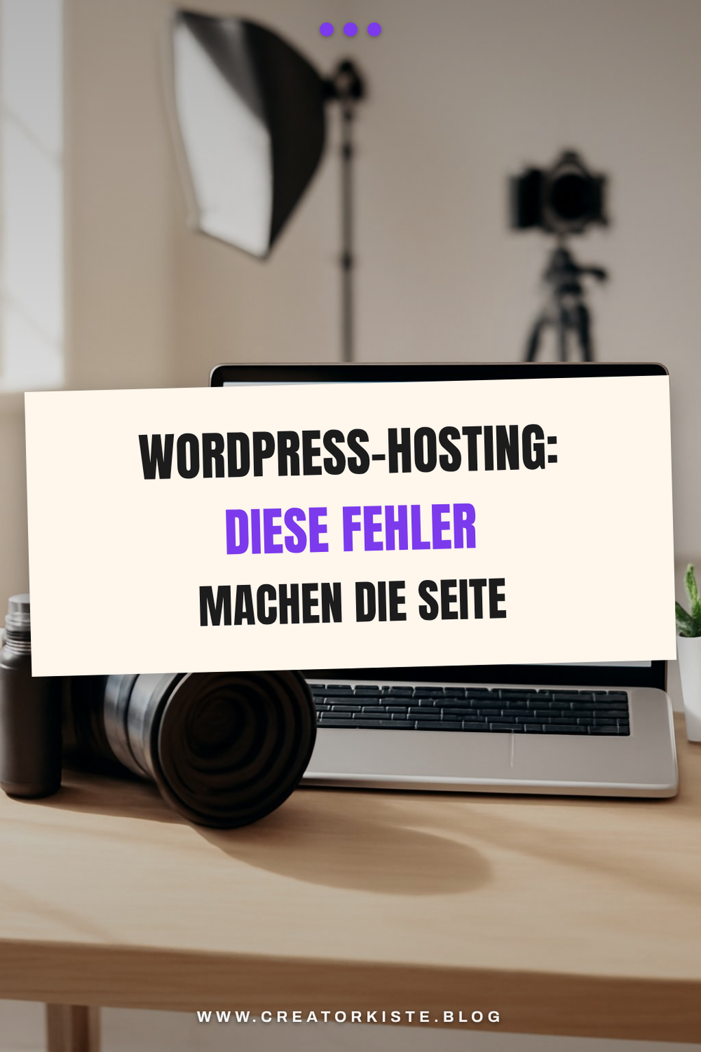 WordPress-Hosting: Diese Fehler machen die Seite langsam — Problem-Szenario