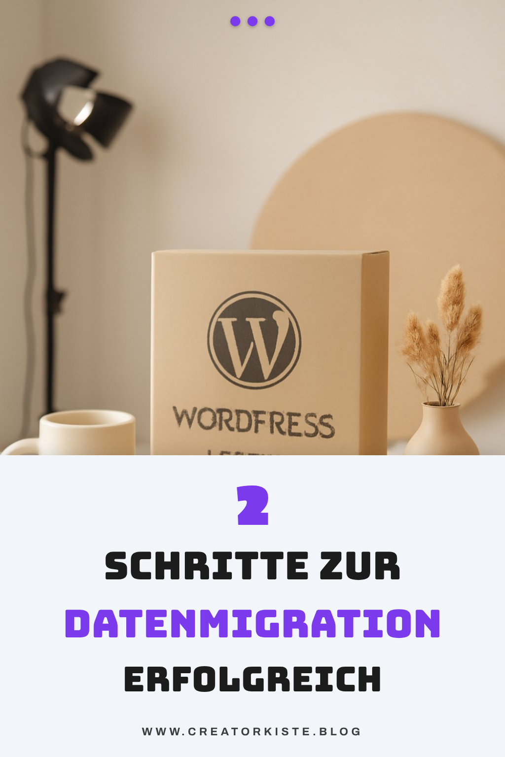 So spielst du deine Daten in den neuen Host ein