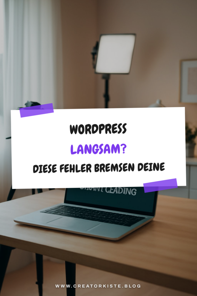 WordPress langsam? Diese Fehler bremsen deine Ladezeit