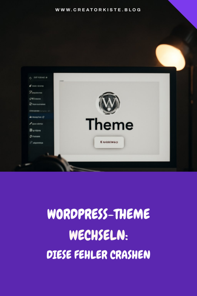 WordPress-Theme wechseln: Diese Fehler crashen die Seite