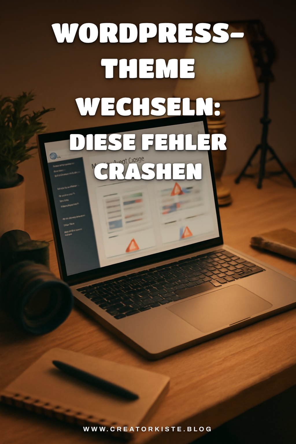 WordPress-Theme wechseln: Diese Fehler crashen die Seite — Problem-Szenario