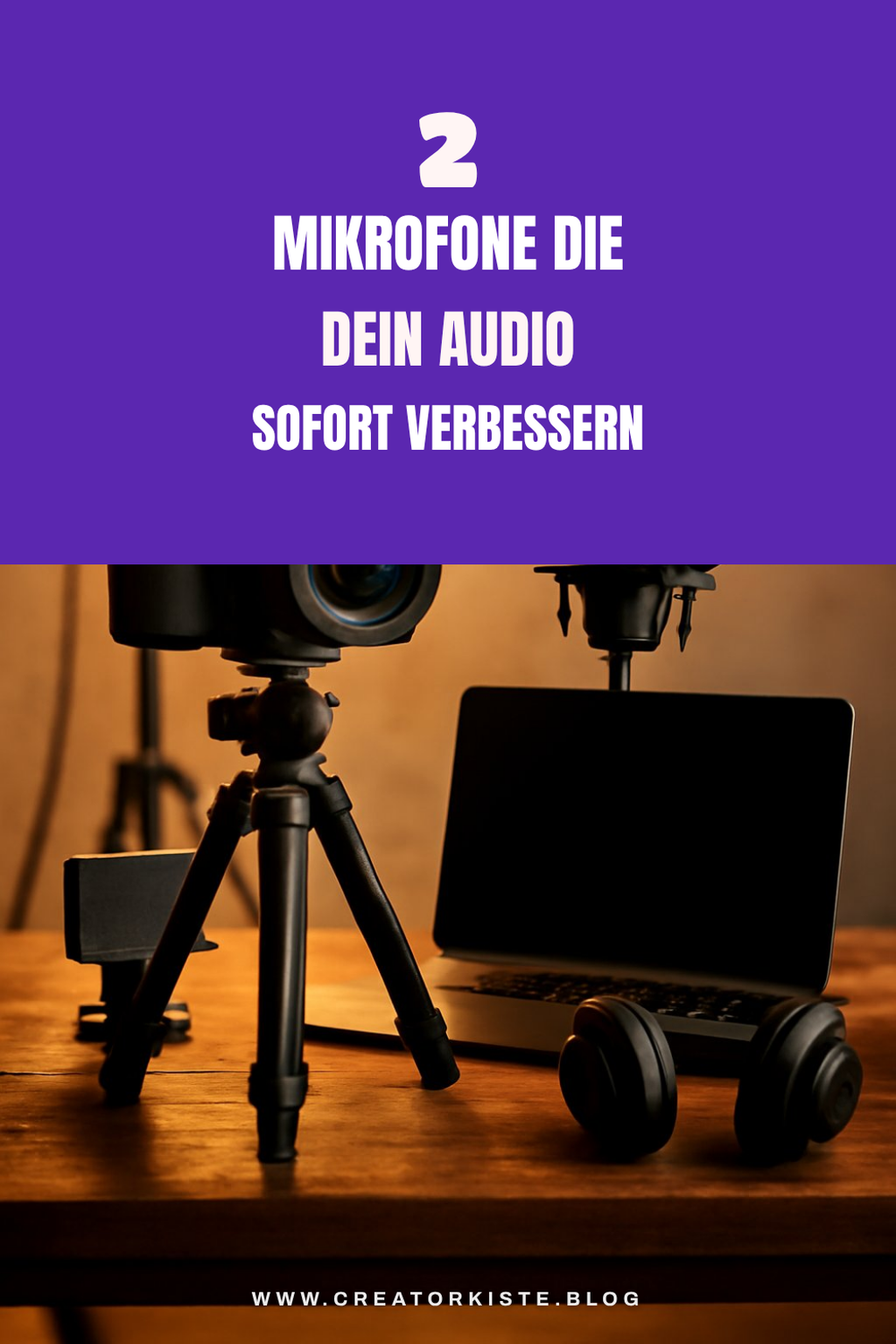 Mikrofone für klare Audioqualität auf YouTube