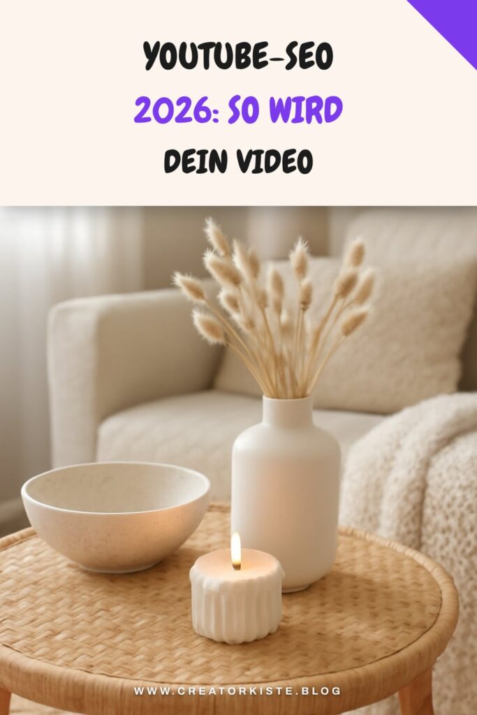 YouTube-SEO 2026: So wird dein Video gefunden