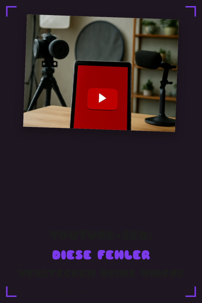 YouTube-SEO: Diese Fehler verstecken deine Videos