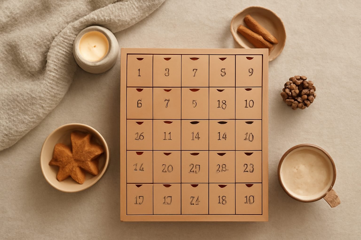 Adventskalender Content für Tiktok ohne teure Anschaffung