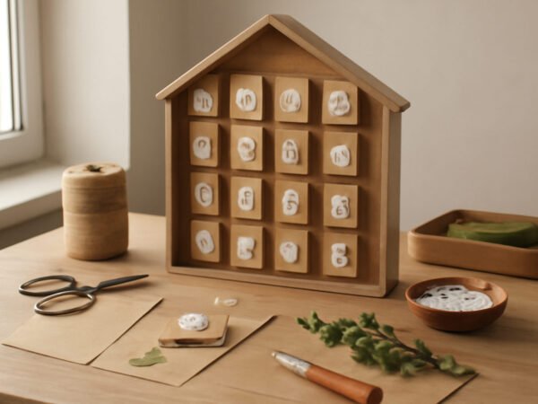 Adventskalender DIY für Anfänger — der Weg zum Ergebnis