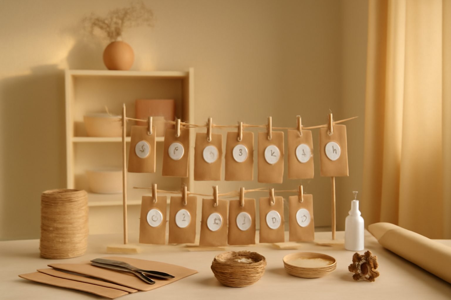 Adventskalender DIY ohne Aufwand in 6 Schritten