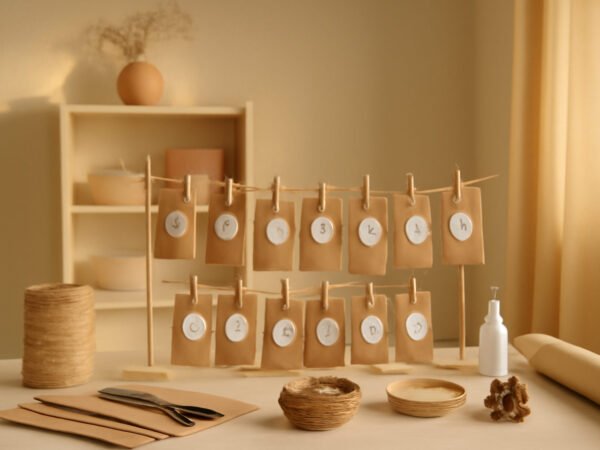 Adventskalender DIY ohne Aufwand in 6 Schritten