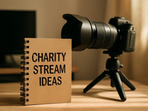 Charity Stream zum Jahresende planen ohne teure Anschaffung