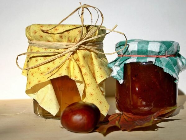 DIY Herbstdeko im Glas in 8 Schritten