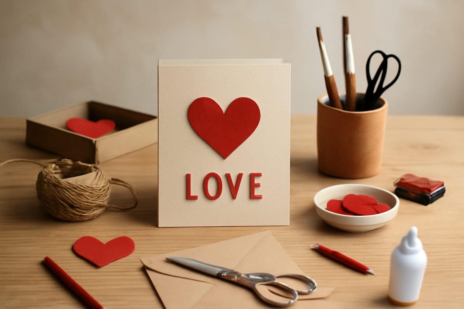 DIY Valentinstag Karten — so geht es richtig